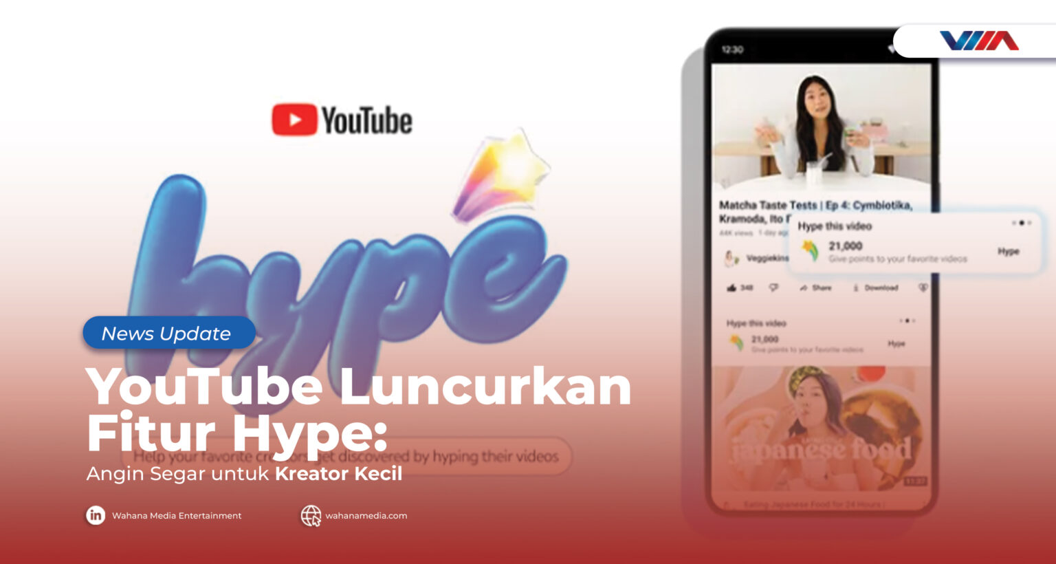 YouTube Luncurkan Fitur Hype: Angin Segar untuk Kreator Kecil